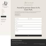The Permanent Method Contact page