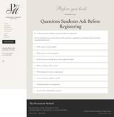 The Permanent Method FAQs page